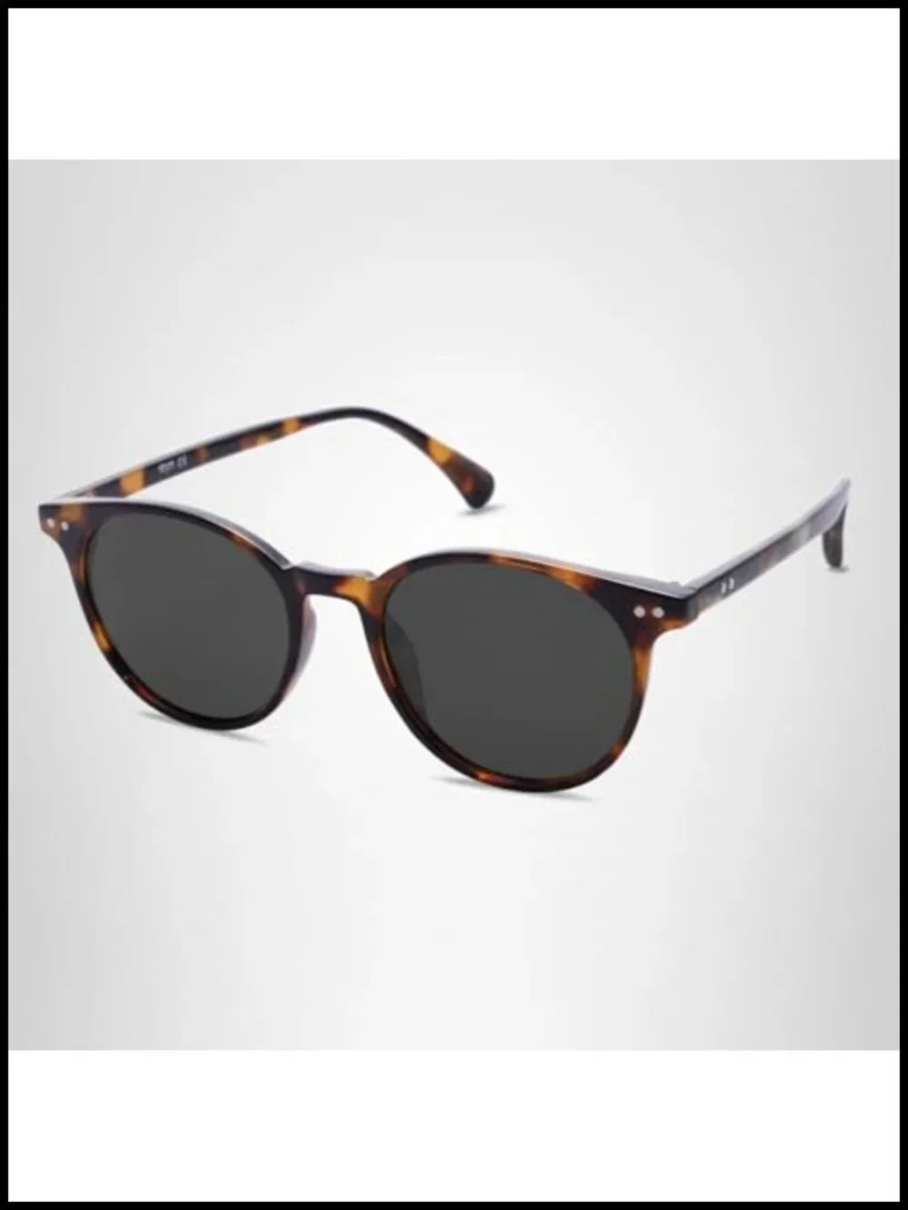 Vintage Style Round Polarized Sunglasses UV400 Lens